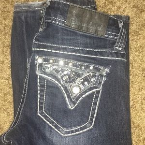 Soundgirl Bling Bootcut Jeans (SIZE 3)